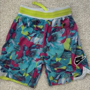 Nike Kids Vibrant Floral Mesh Shorts